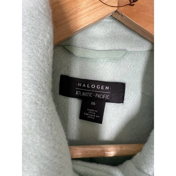 Halogen Atlantic Pacific Wool Blend Double Breated Jacket - Picture 4 of 8